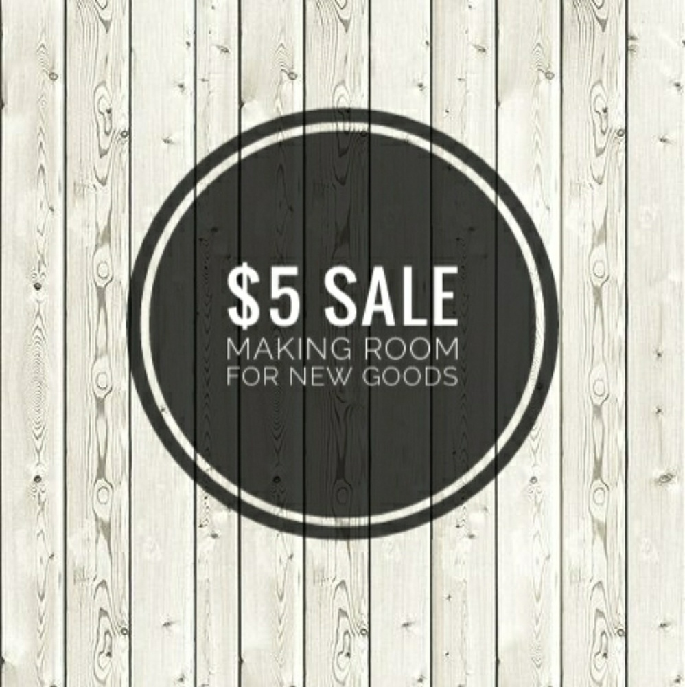 $5 Sale